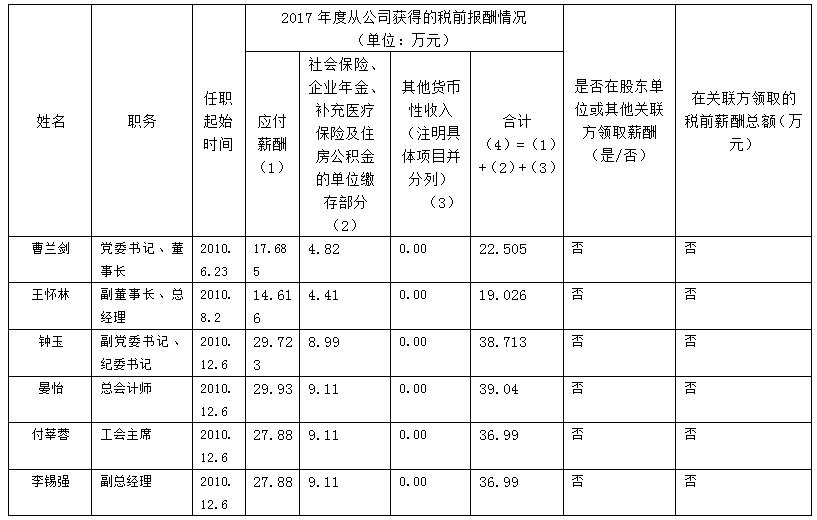 2019121630454668 四川游览发展集团有限责任公司薪酬信息披露(2017年度)