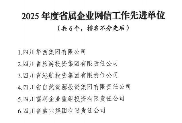 2a1ea781-dc41-4d1c-8745-e55e651b4911 喜报!省尊龙凯时人生就是搏集团获评2025年度省属企业网信工作先进单元